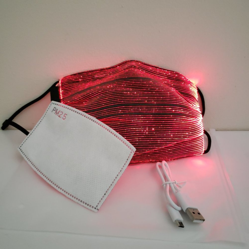 Fashion Light up Adults and Kids LED FACE MASK - Picture 4 of 9